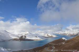 西藏山南羊卓雍湖